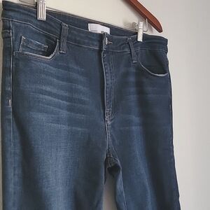 VERVET BY FLYING MONKEY Dark Blue Skinny Jeans